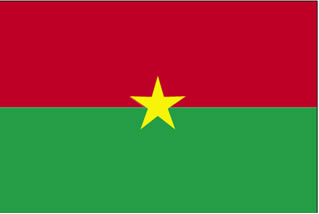 Bandeira de Burkina Fasso